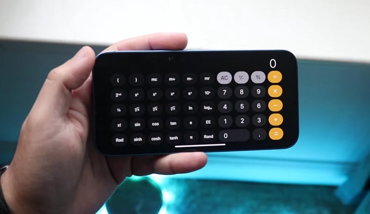 how to see calculator history on iphone 13