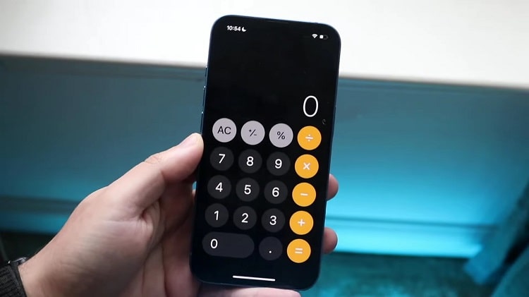 how to see calculator history on iphone 14